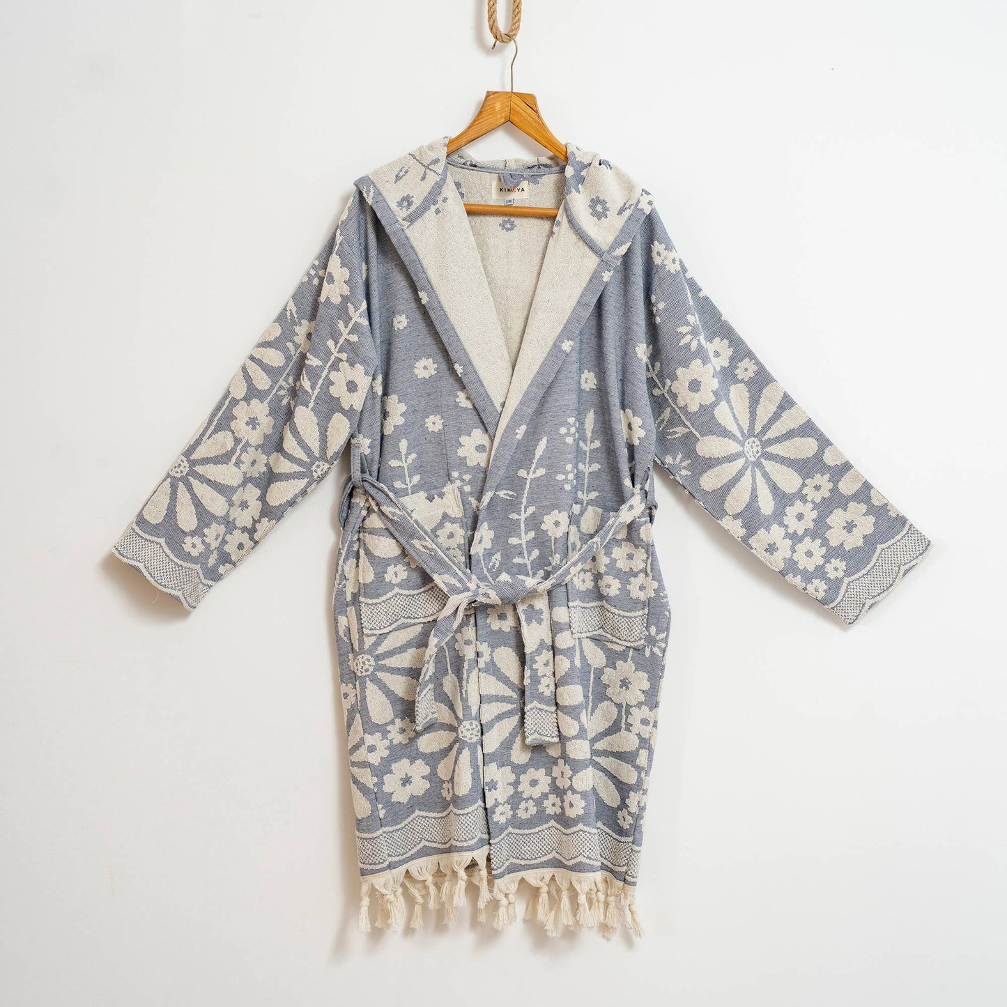Turkish cotton light weight bathrobe