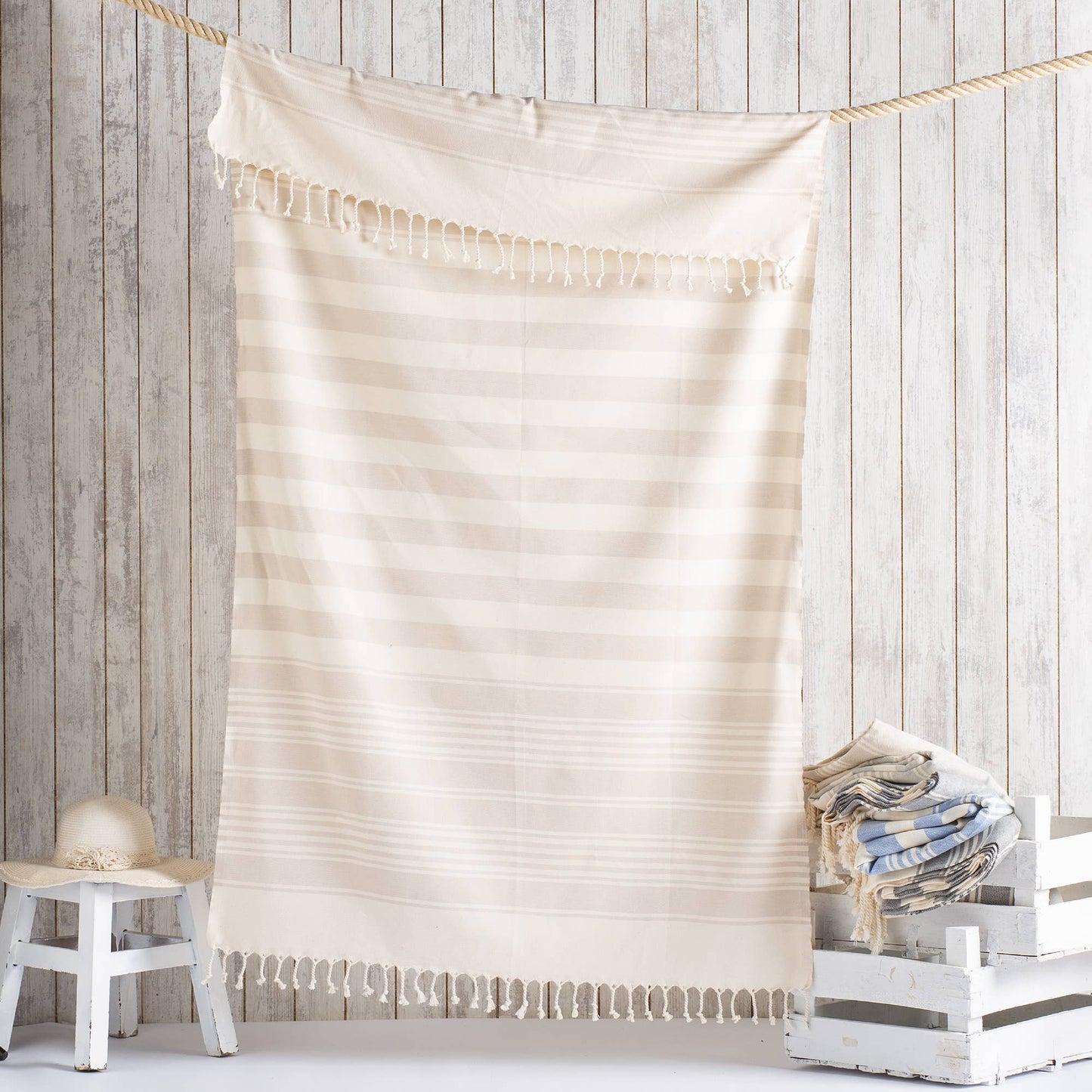 Anatolya Turkish Beach Towel Pestemal Hammam Fouta Quick-dry