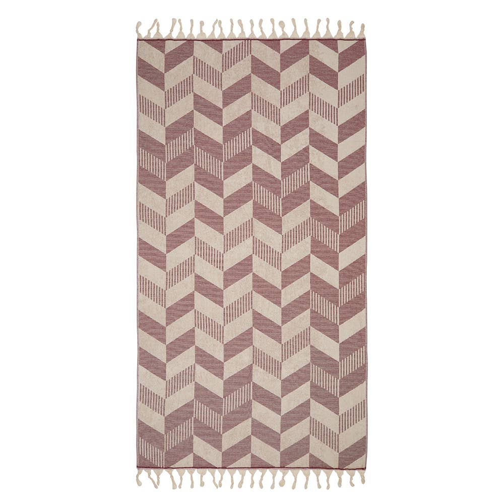 Herringbone Turkish Terry Bath Beach Towel 100% Cotton 36x66