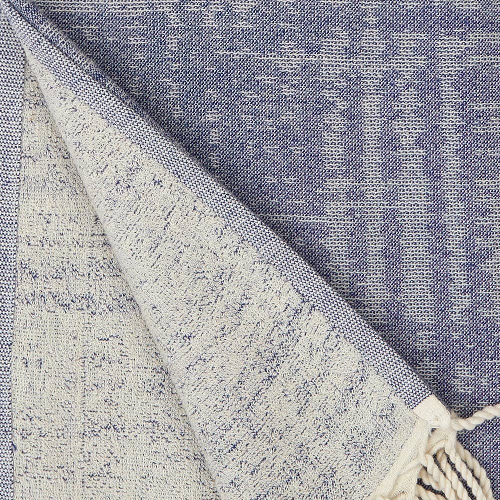 Toallas turcas antiguas con respaldo de rizo