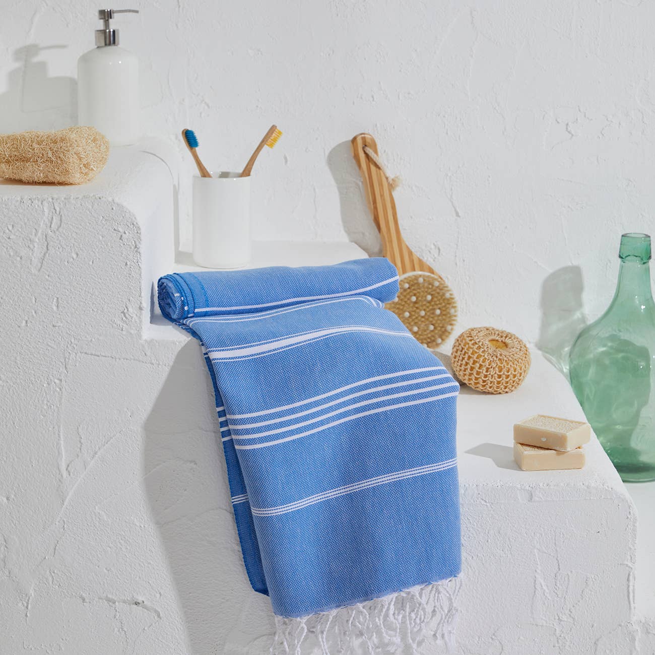 Colorful Turkish Beach Towel Hamam Pestemal Sarong Pareo Spa