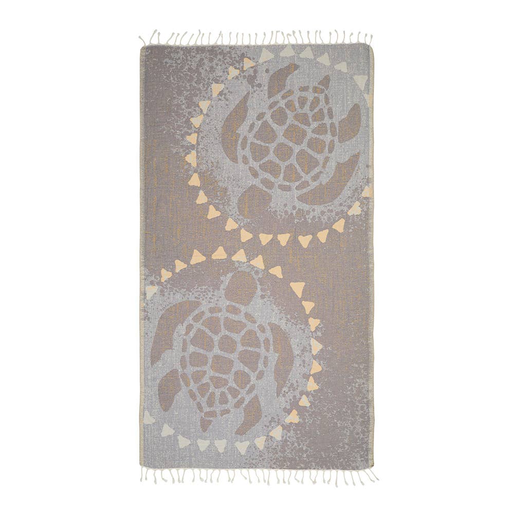 Turtle's Dream Turkish Beach Towel