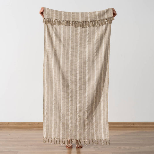 Bath Beach Towels Mid Weight Rustic Vintage Feel Pre-Washed