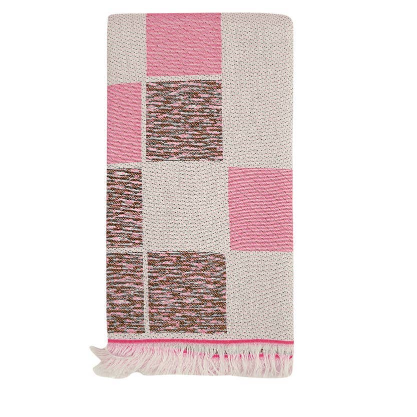 Blocks Turkish Towels 35x70 Terrybacking Bath Towel Oversize