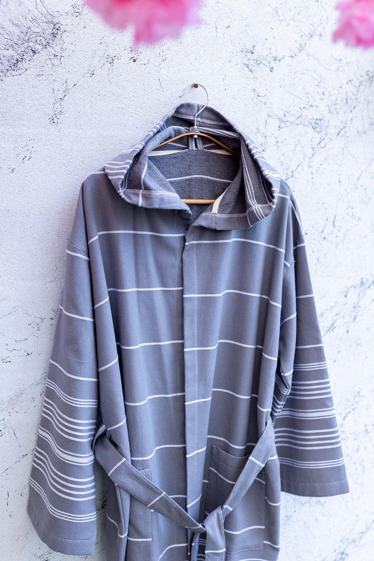 Sense Turkish Cotton Terry-backed Bathrobe