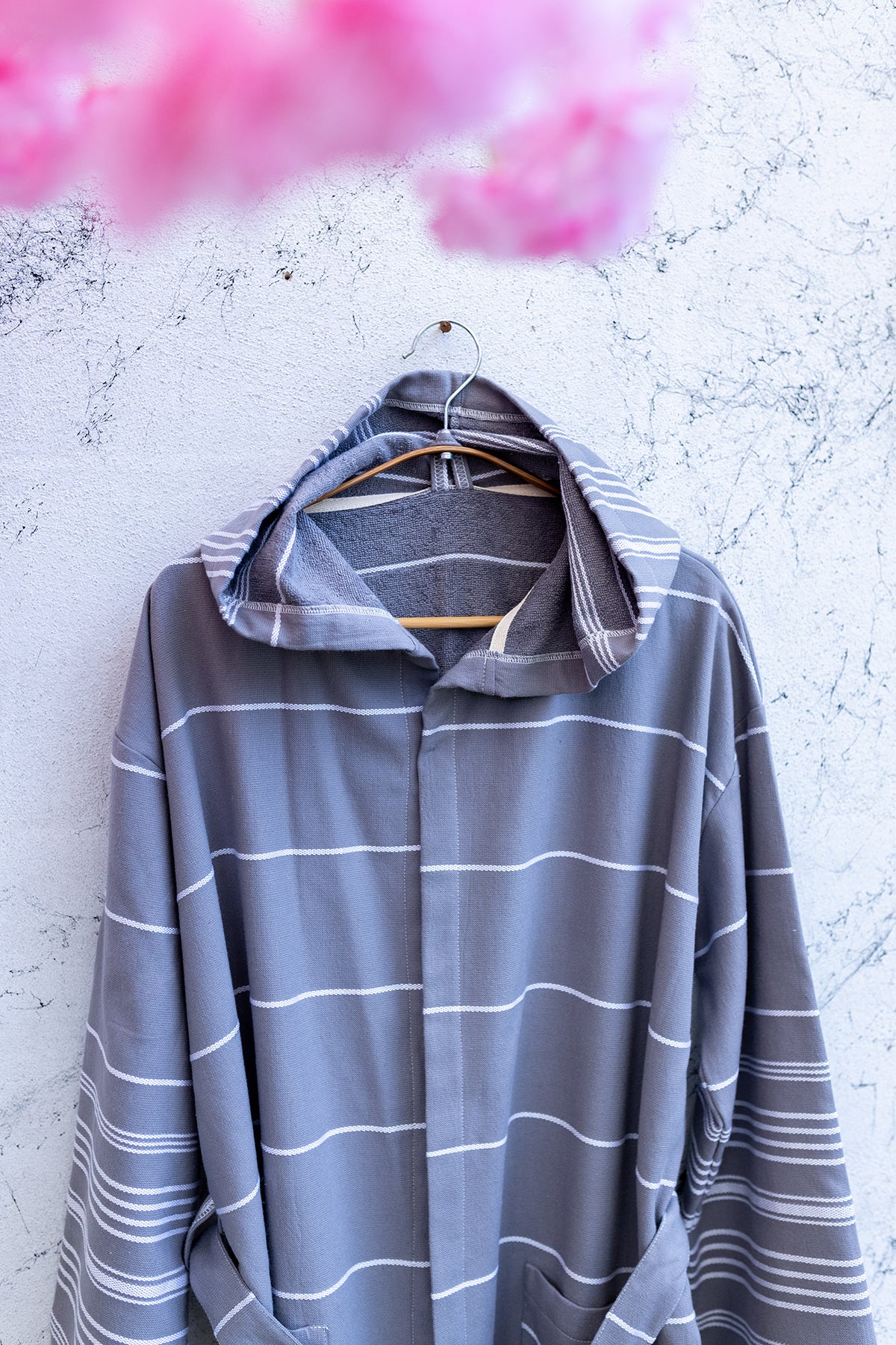 Sense Turkish Cotton Terry-backed Bathrobe