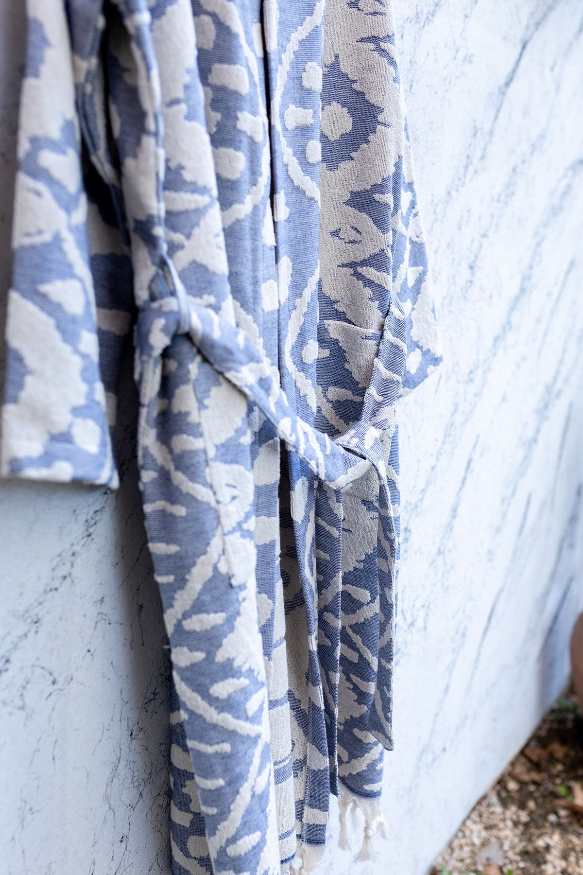 Native Raised Terry Turkish Cotton Bathrobe