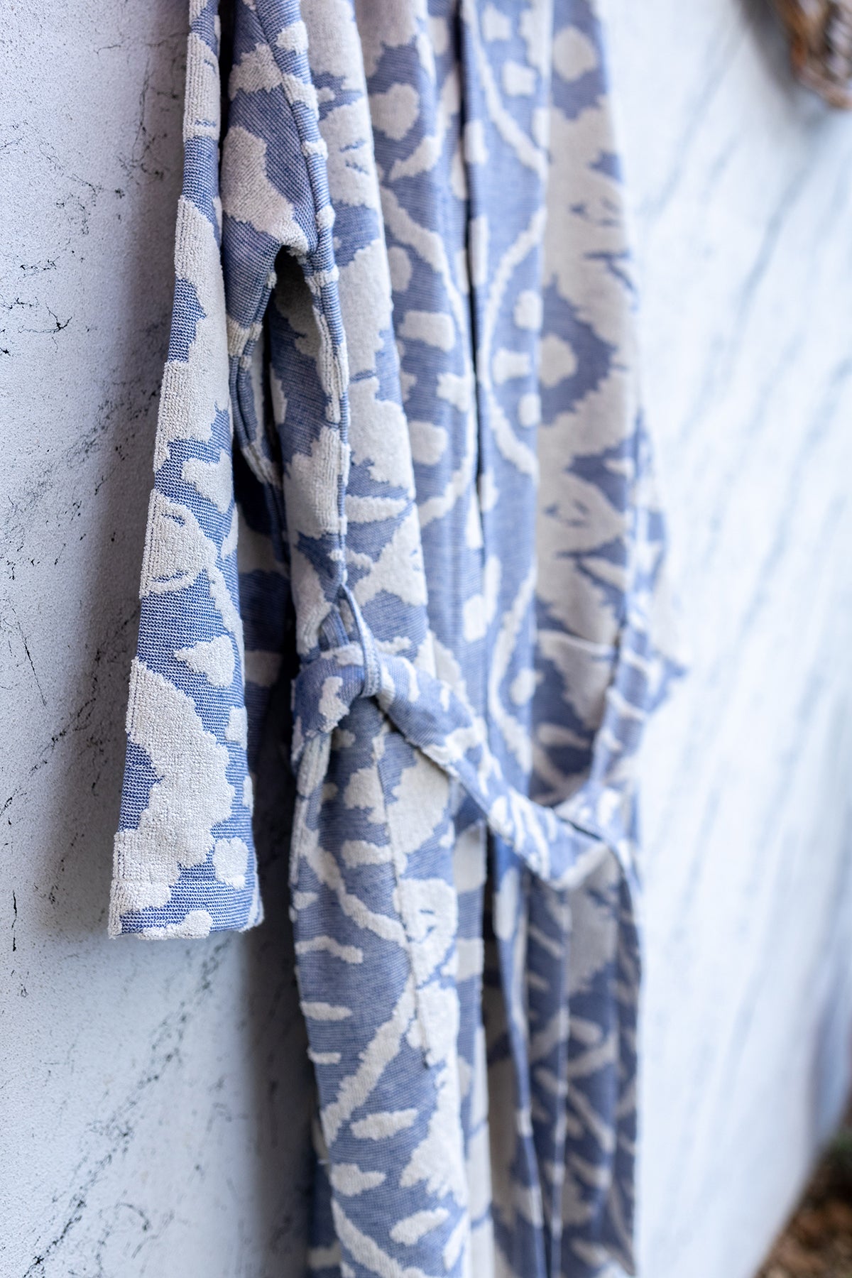 Native Raised Terry Turkish Cotton Bathrobe