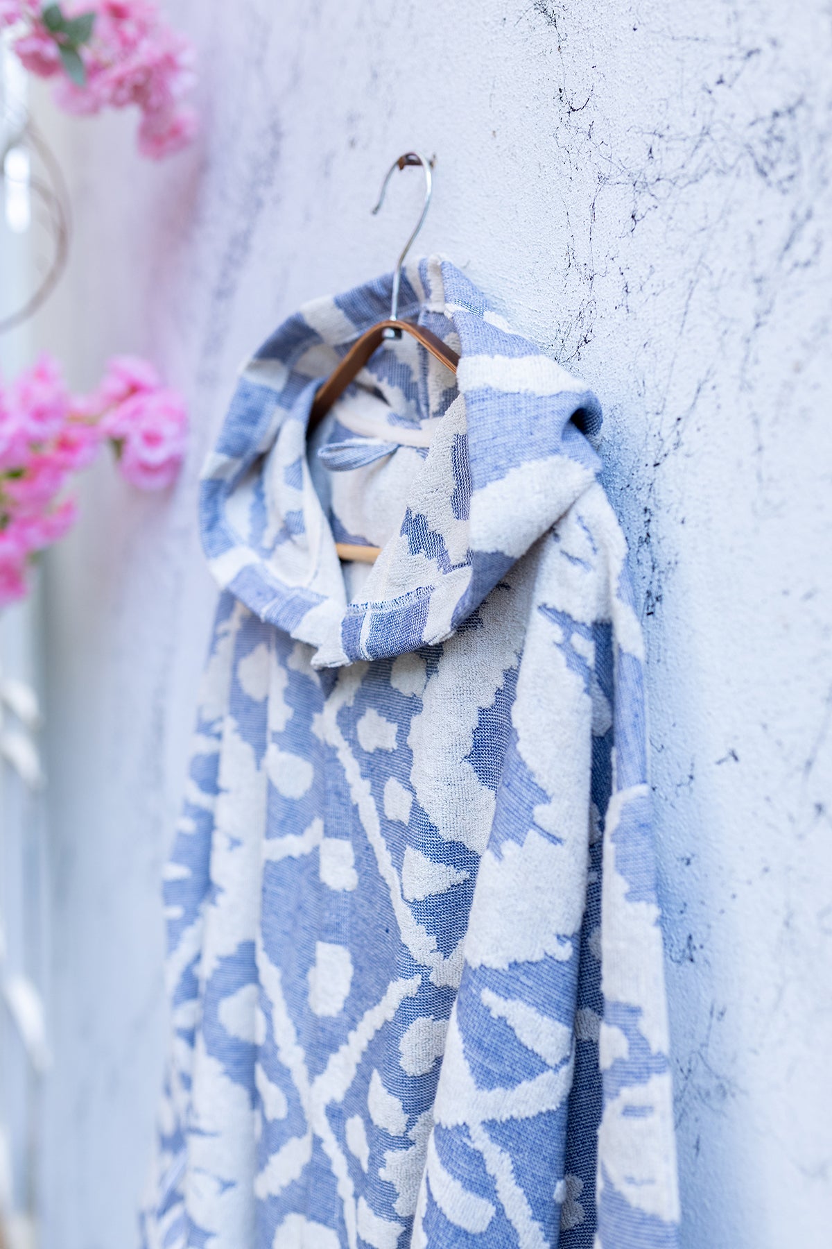 Native Raised Terry Turkish Cotton Bathrobe