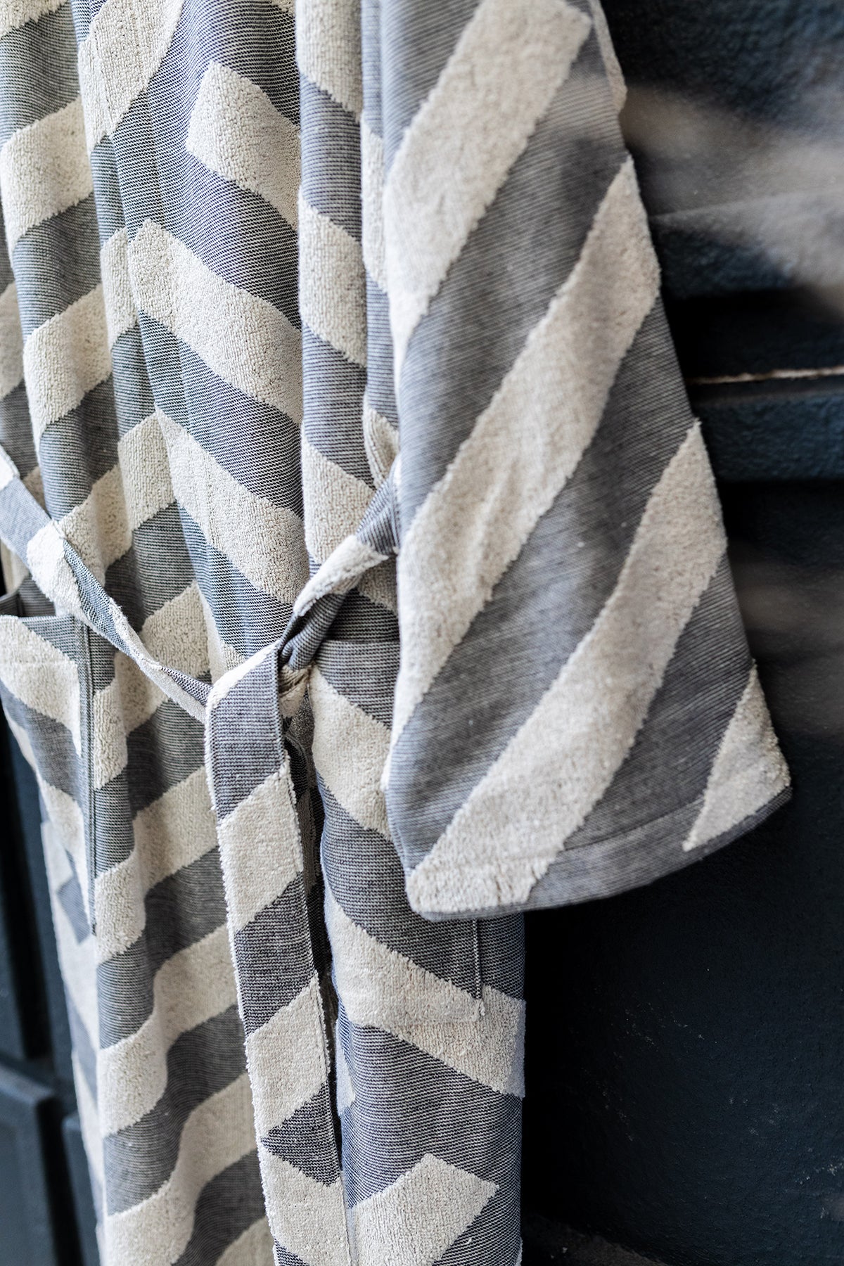 Harmony Raised Terry Turkish Cotton Bathrobe