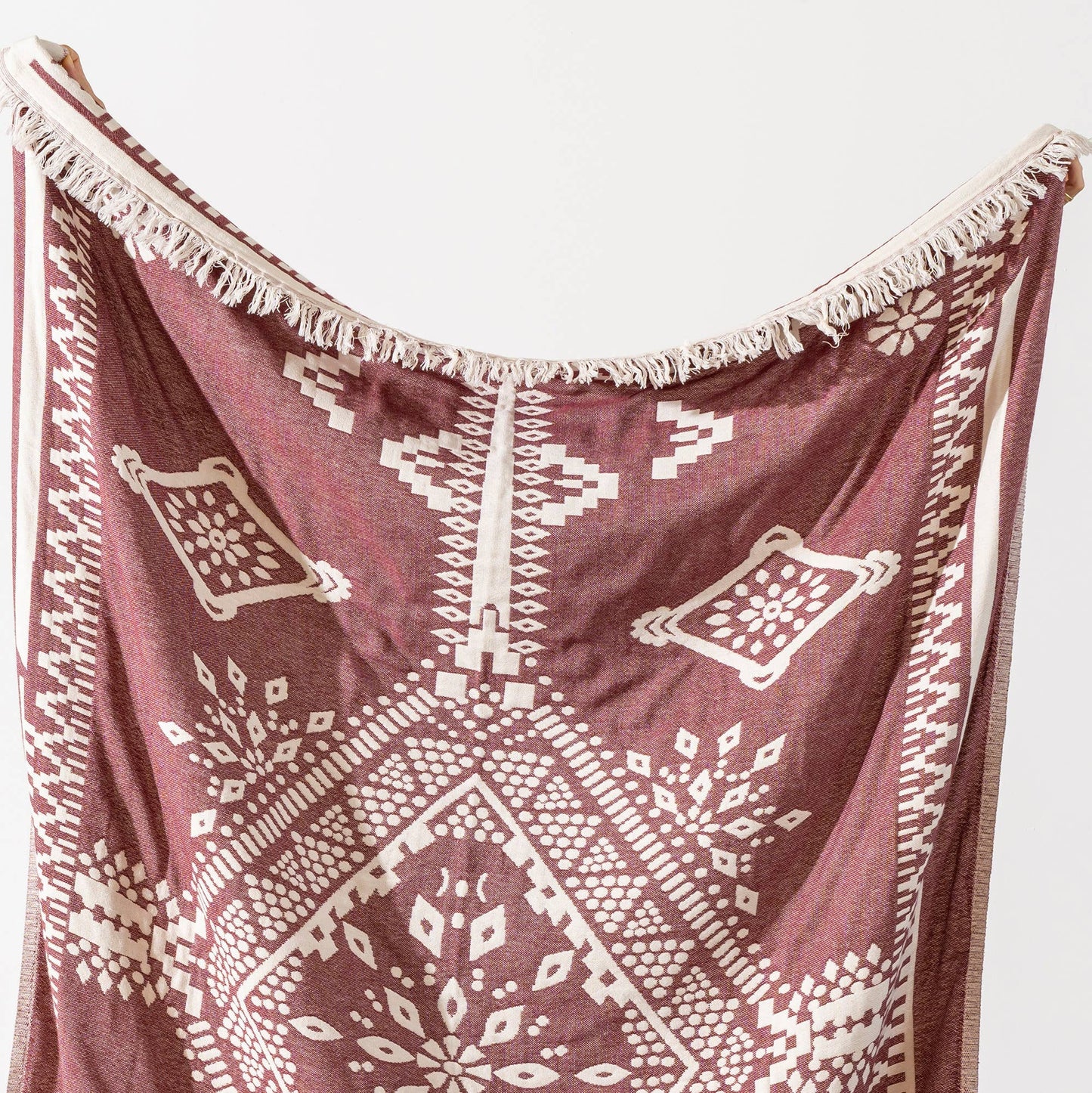 Cotton Throw Blanket Home Decor Farmhouse Cover