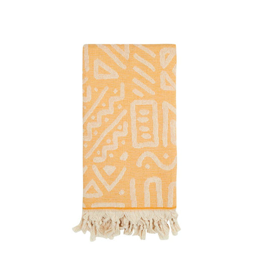 Geom Turkish Cotton Towel 36x66 Terry Hamam Bath Beach Lake