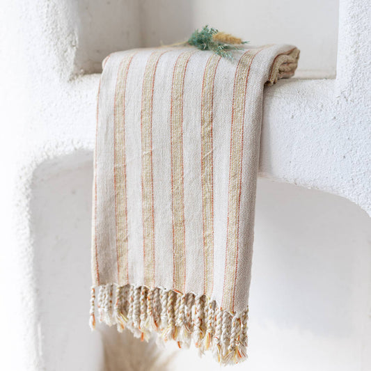 Bath Beach Towels Mid Weight Rustic Vintage Feel Pre-Washed