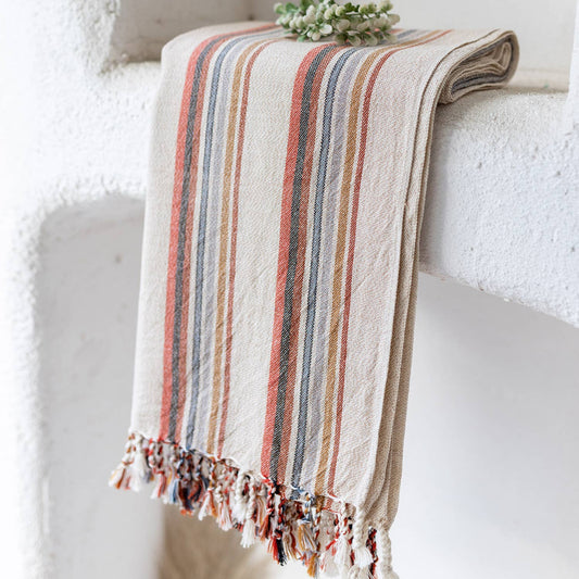 Bath Beach Towels Mid Weight Rustic Vintage Feel Pre-Washed