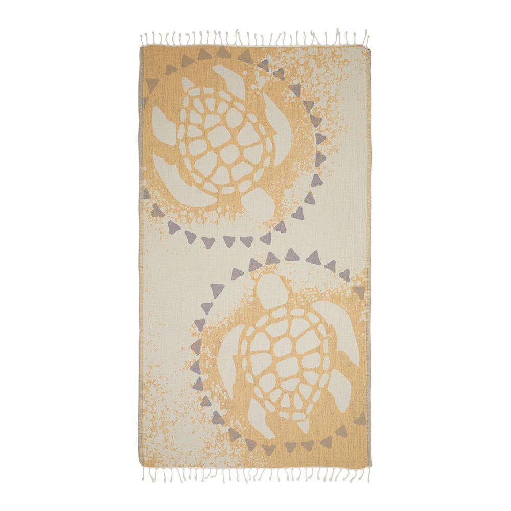Turtle's Dream Turkish Beach Towel