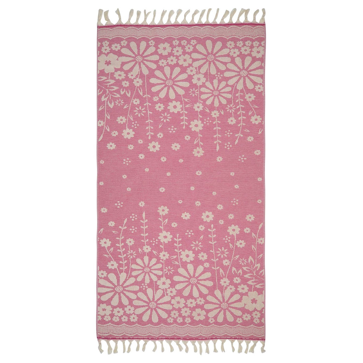 Daisy Turkish Terry Beach Bath Towels 100% Cotton 36x66 Spa