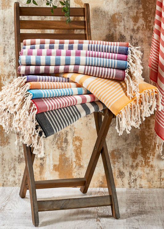 Andalusya Terry-backed Turkish Towels