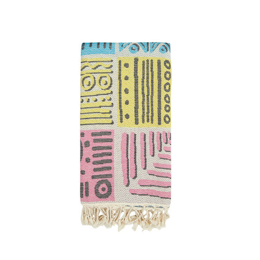 Ethnic Turkish Towels 35x70 Terry-Backing Beach Bath Pool