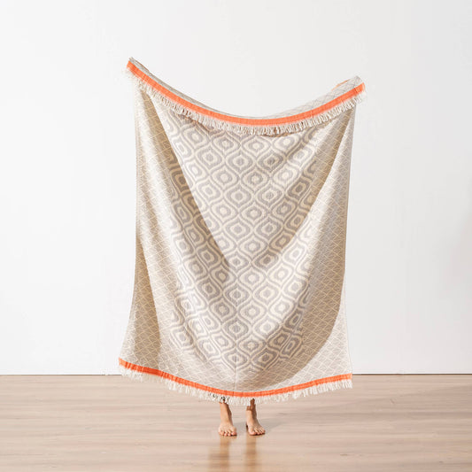 Cotton Throw Blanket Home Decor Farmhouse Cover