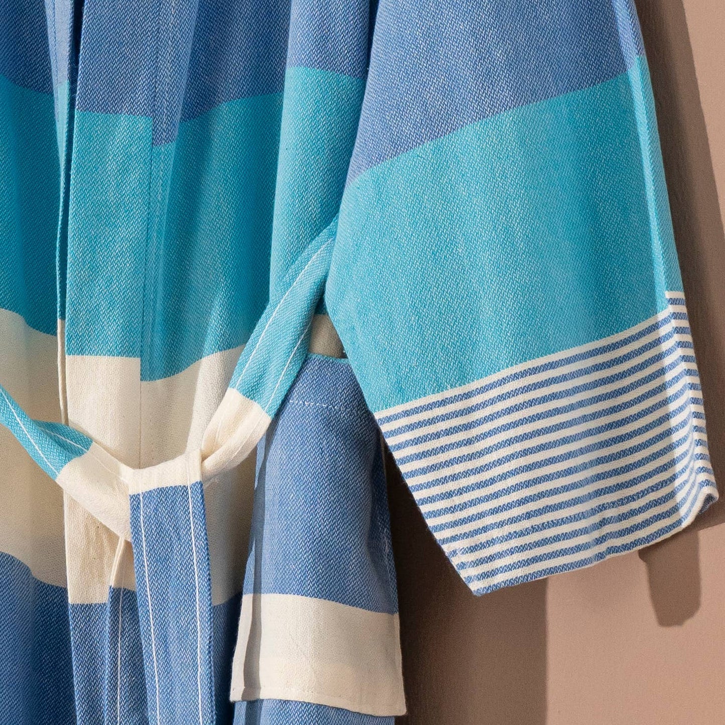 Hawaiian Turkish Cotton Light Weight Quick-dry Kimono Robe