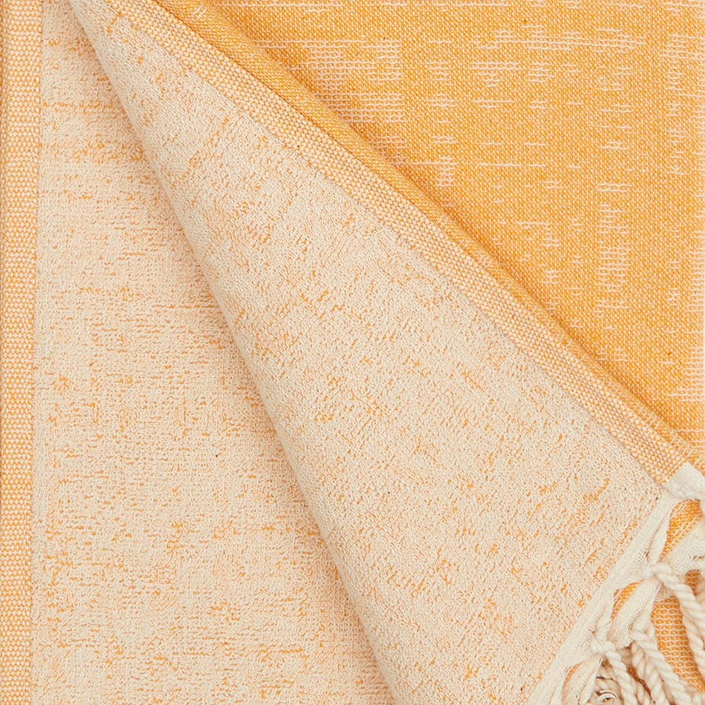 Toallas turcas antiguas con respaldo de rizo