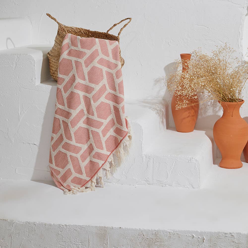 Toalla de baño turca azteca