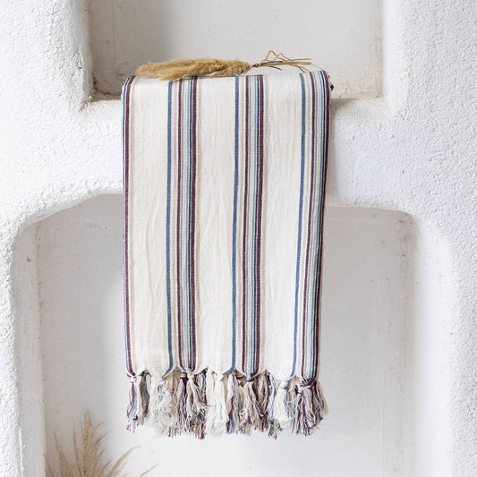 Bath Beach Towels Mid Weight Rustic Vintage Feel Pre-Washed