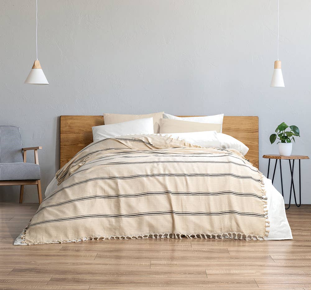 Bedspread Turkish Cotton Blanket Cover Summer Throw Coverlet