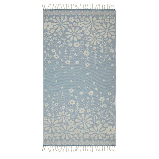 Daisy Turkish Terry Beach Bath Towels 100% Cotton 36x66 Spa