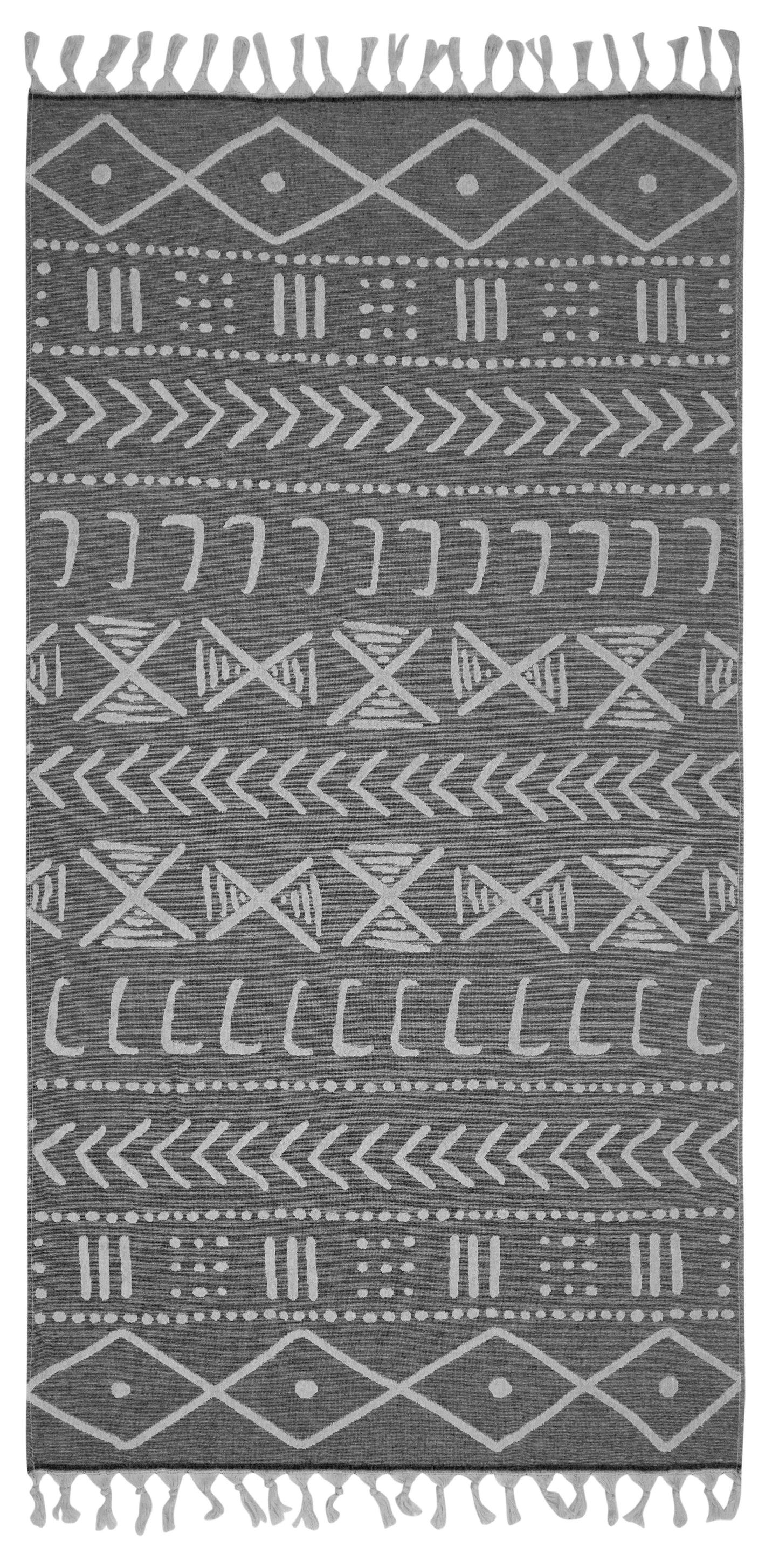 Boho Towels Tribal Turkish Cotton Terry Hammam Bath Beach