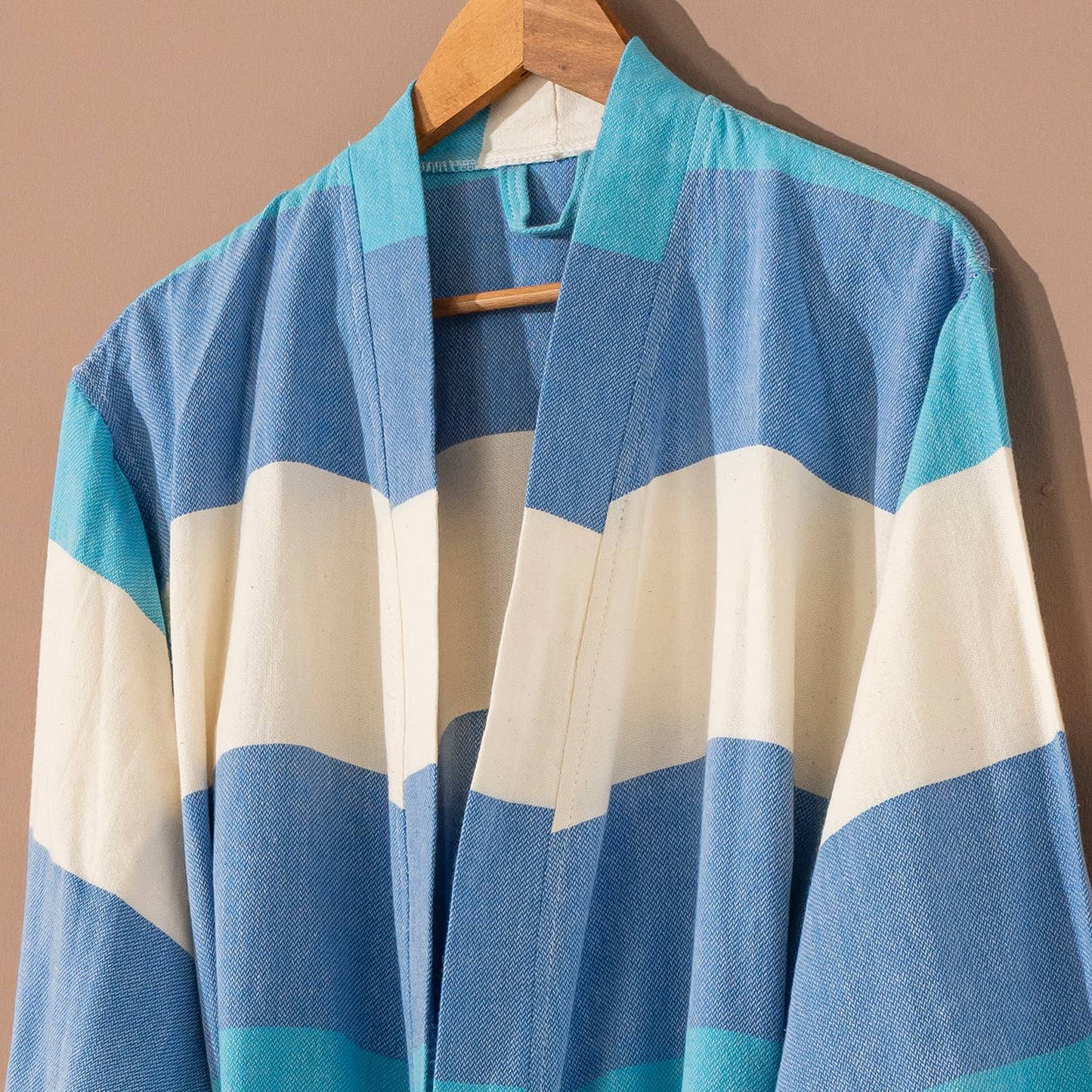 Hawaiian Turkish Cotton Light Weight Quick-dry Kimono Robe