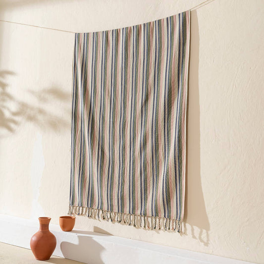 Bath Beach Towels Mid Weight Rustic Vintage Feel Pre-Washed