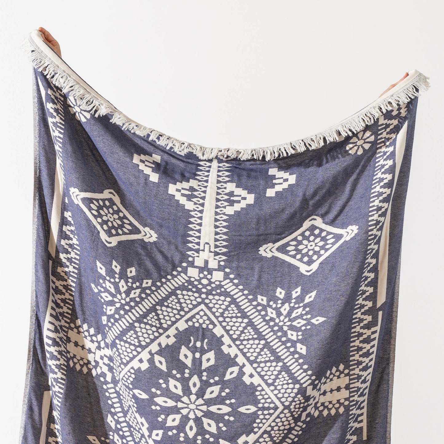 Manta tribal 100 % algodón
