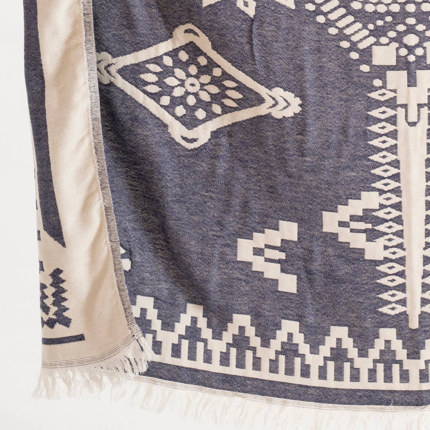 Cotton Throw Blanket Home Decor Farmhouse Cover