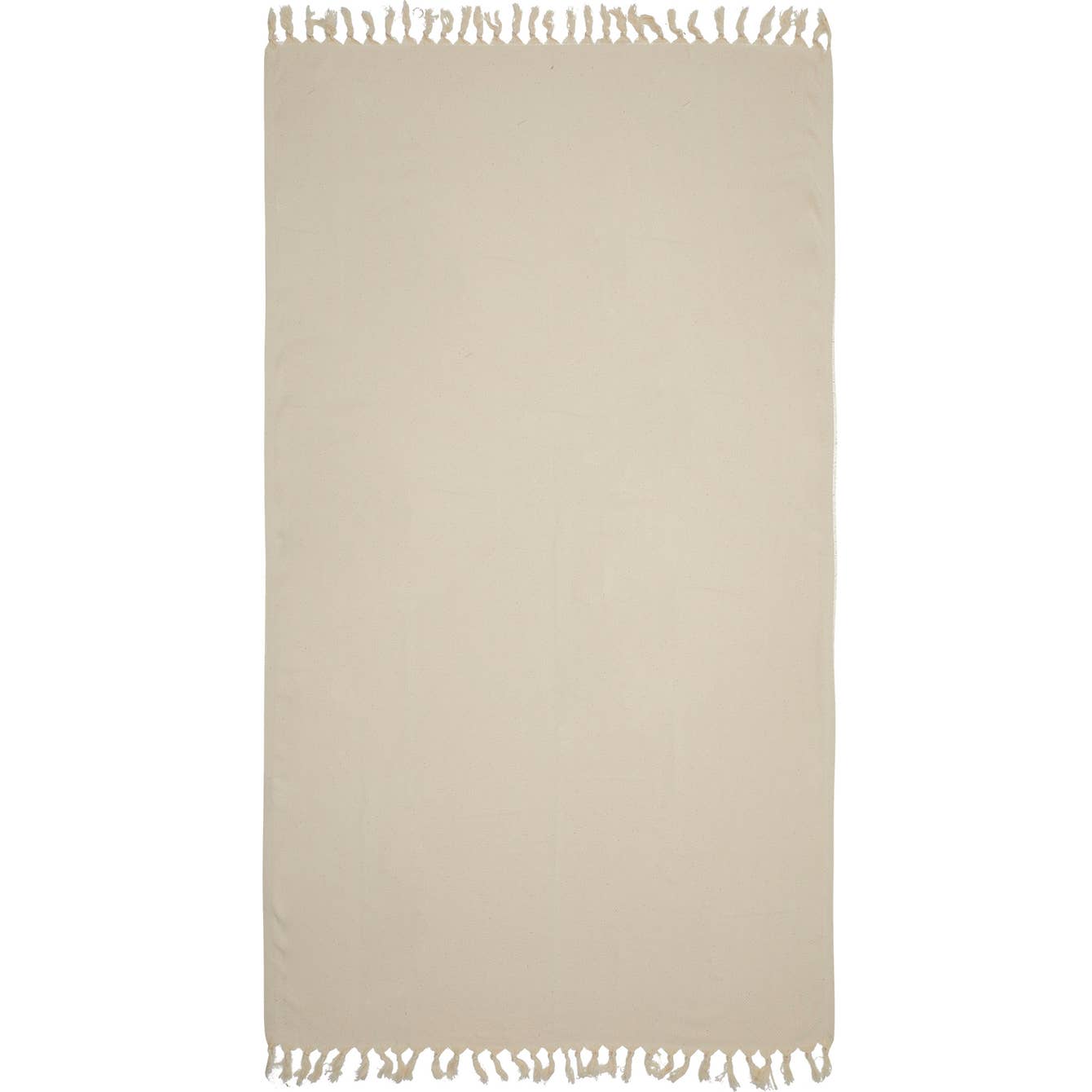 Herringbone Turkish Towel Naturel Blank Off white Raw Color