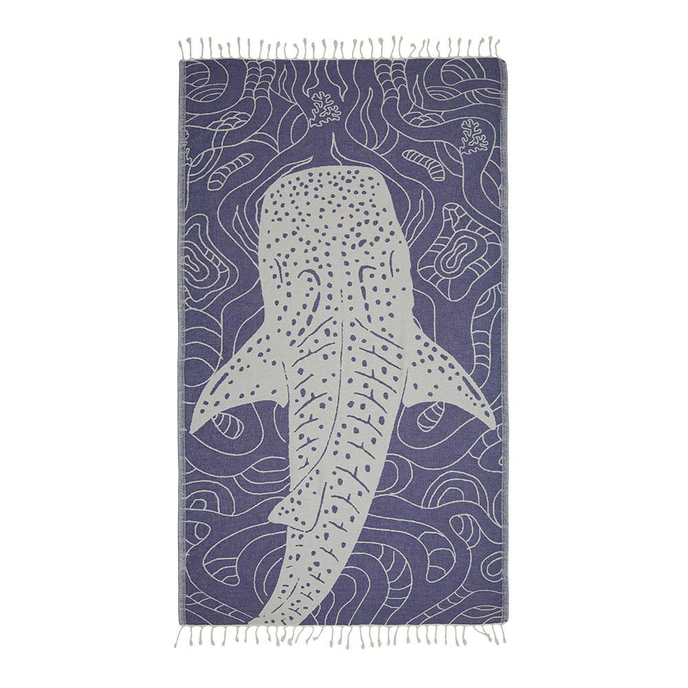 Whale Shark Turkish Beach Towel