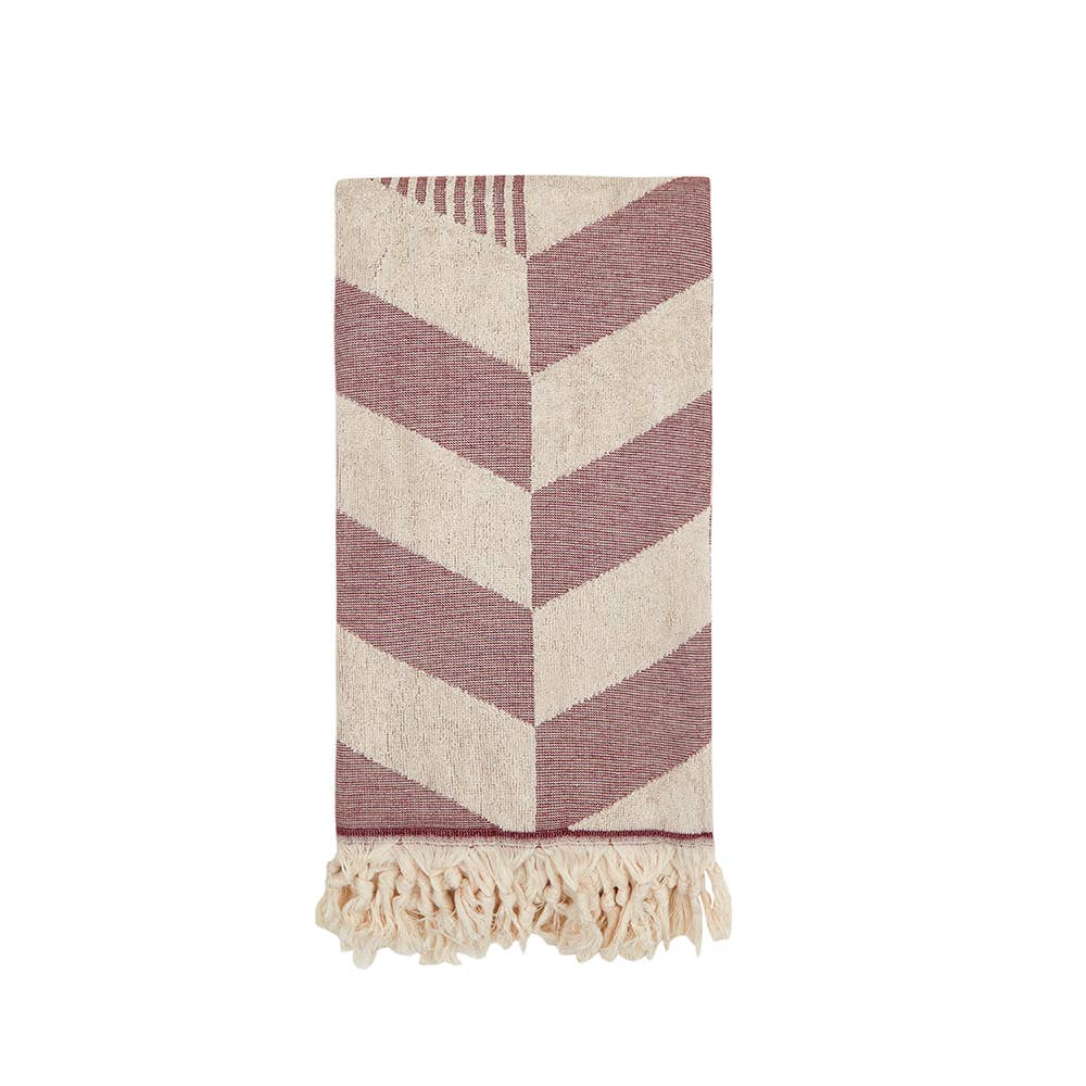 Herringbone Turkish Terry Bath Beach Towel 100% Cotton 36x66