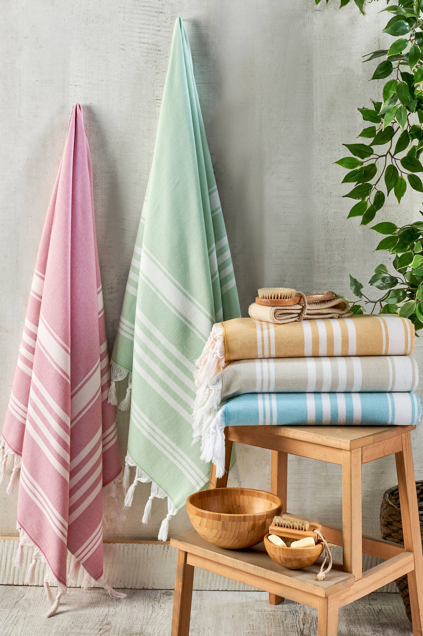 Albatros Terry-backed Turkish Towels