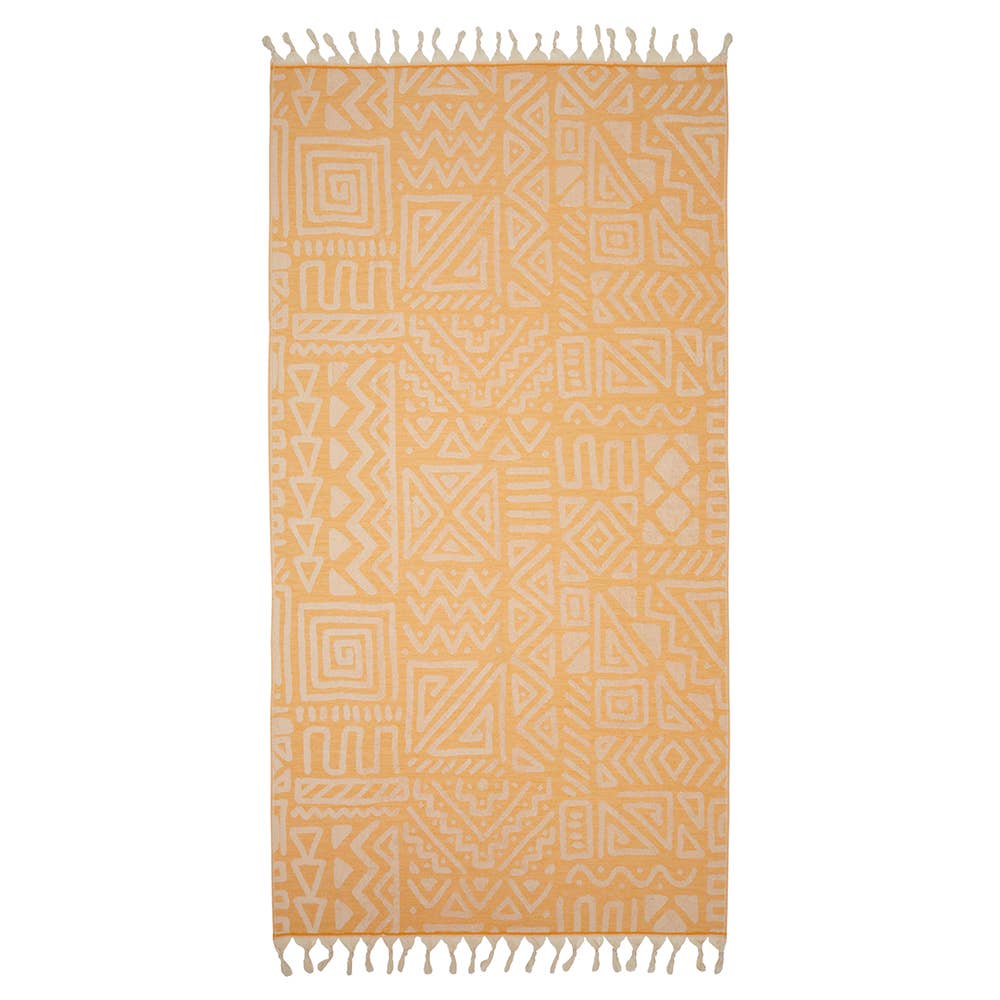 Geom Turkish Cotton Towel 36x66 Terry Hamam Bath Beach Lake