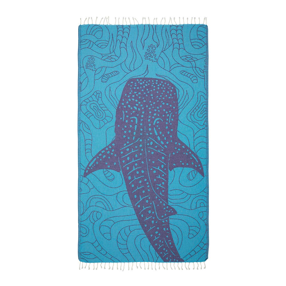 Whale Shark Turkish Beach Towel