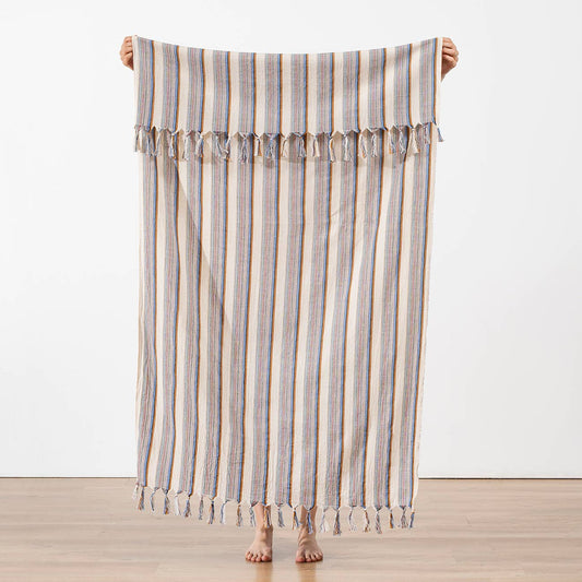 Bath Beach Towels Mid Weight Rustic Vintage Feel Pre-Washed