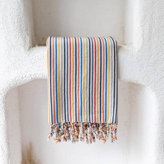 Bath Beach Towels Mid Weight Rustic Vintage Feel Pre-Washed