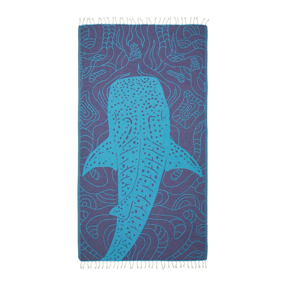 Whale Shark Turkish Beach Towel