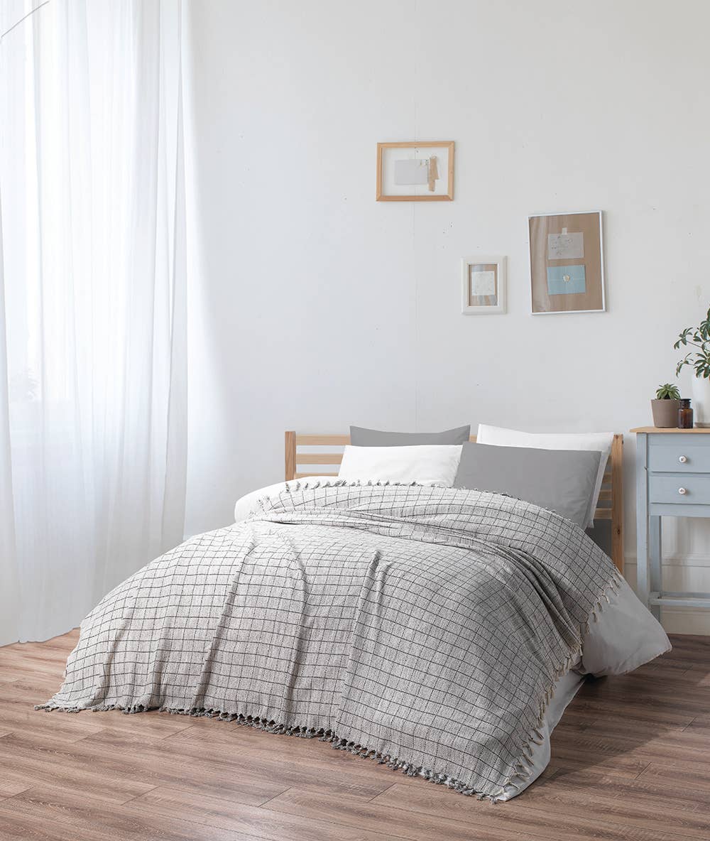 Bedspread Turkish Cotton Blanket Cover Summer Throw Coverlet