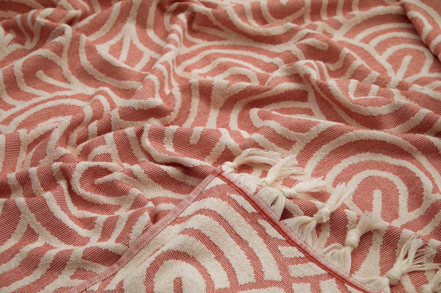 Hammam Bath Towels 36x66 Turkish Cotton Fouta Terry Circles