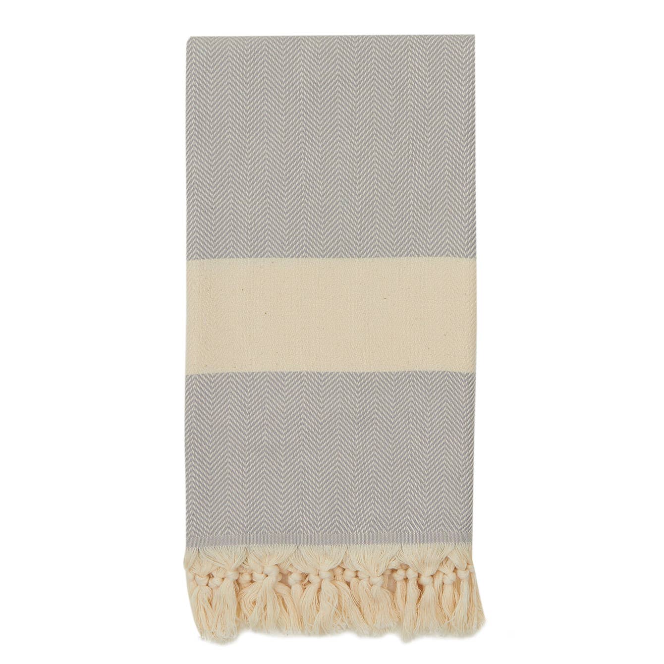Herringbone Turkish Towel for Monogram Wedding Sand-free