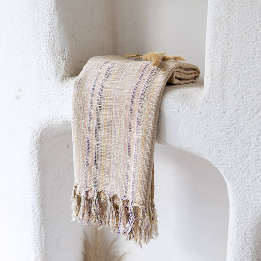 Bath Beach Towels Mid Weight Rustic Vintage Feel Pre-Washed