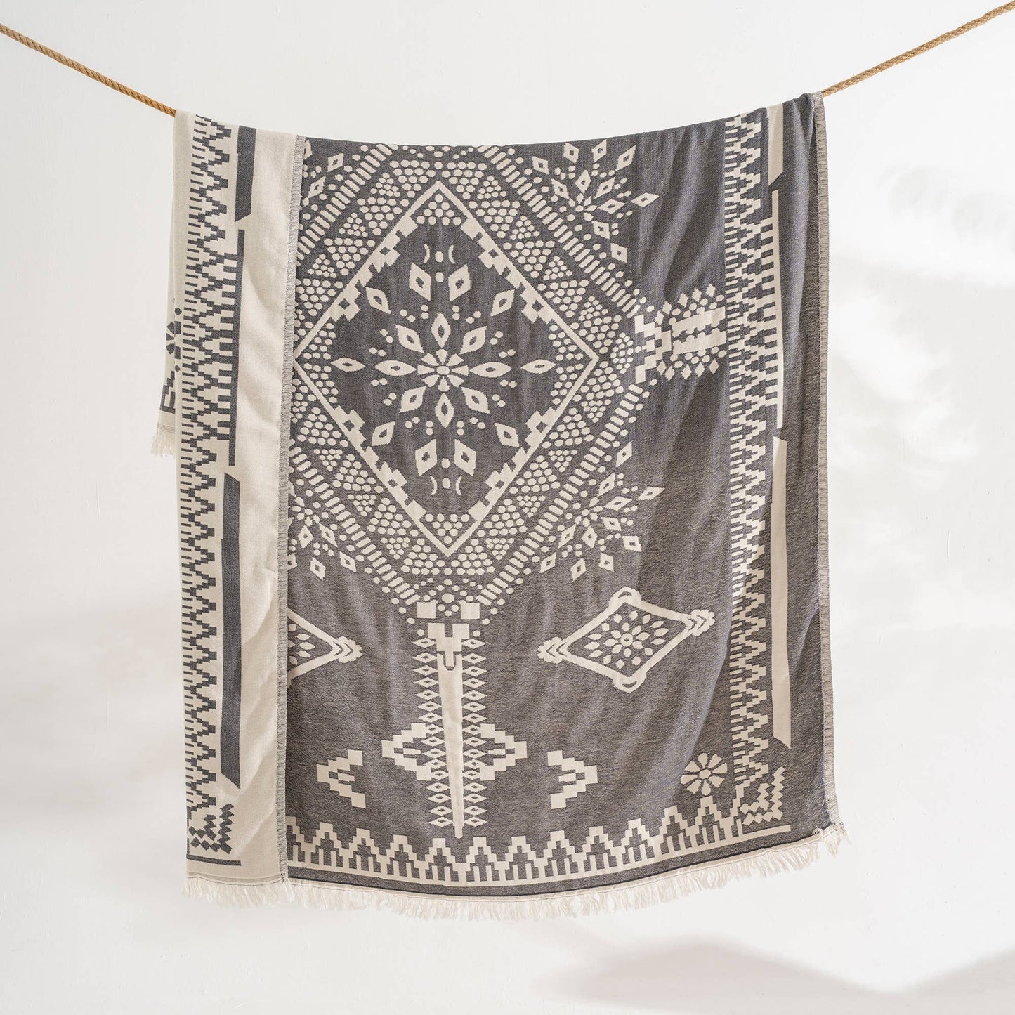 Cotton Throw Blanket Home Decor Farmhouse Cover