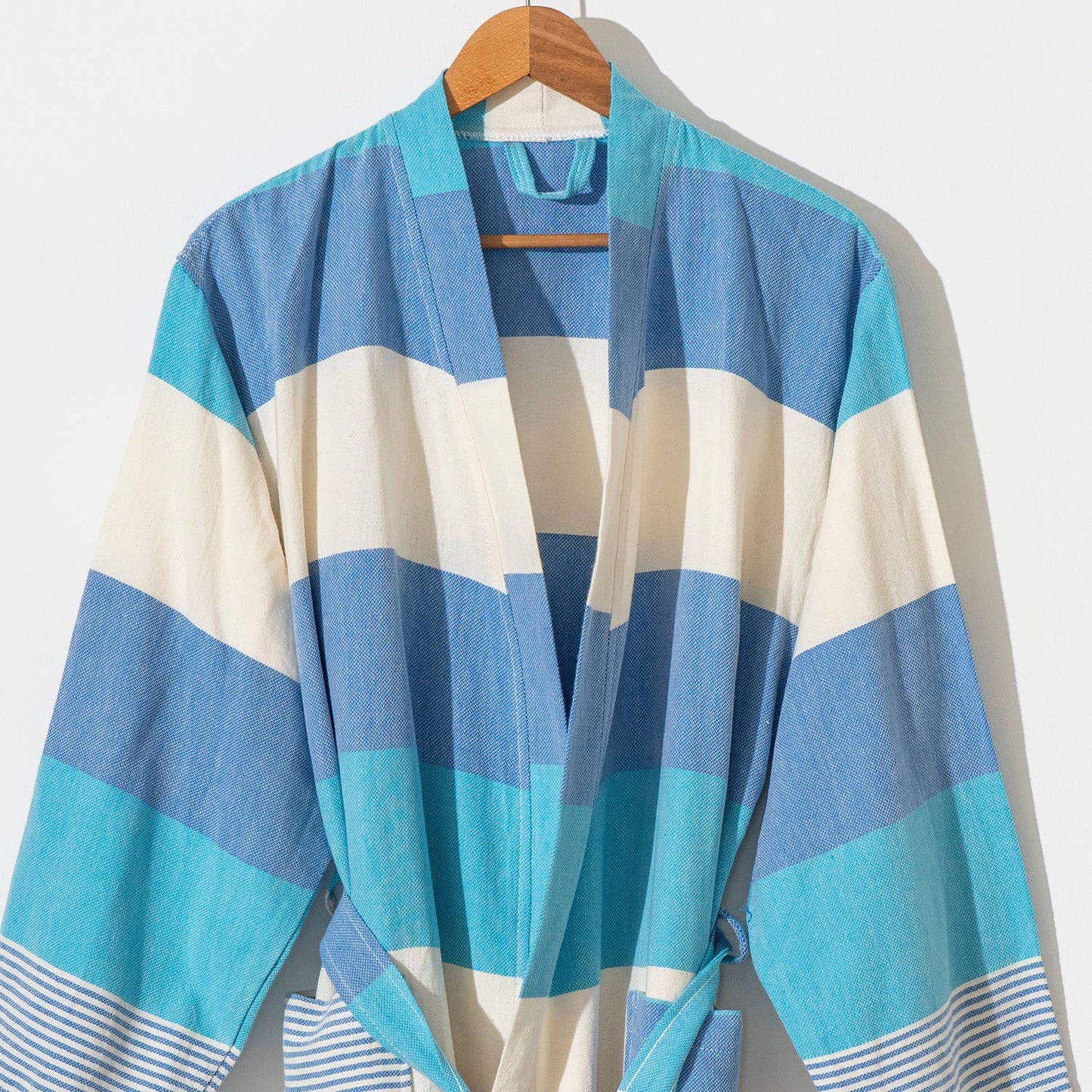 Hawaiian Turkish Cotton Light Weight Quick-dry Kimono Robe