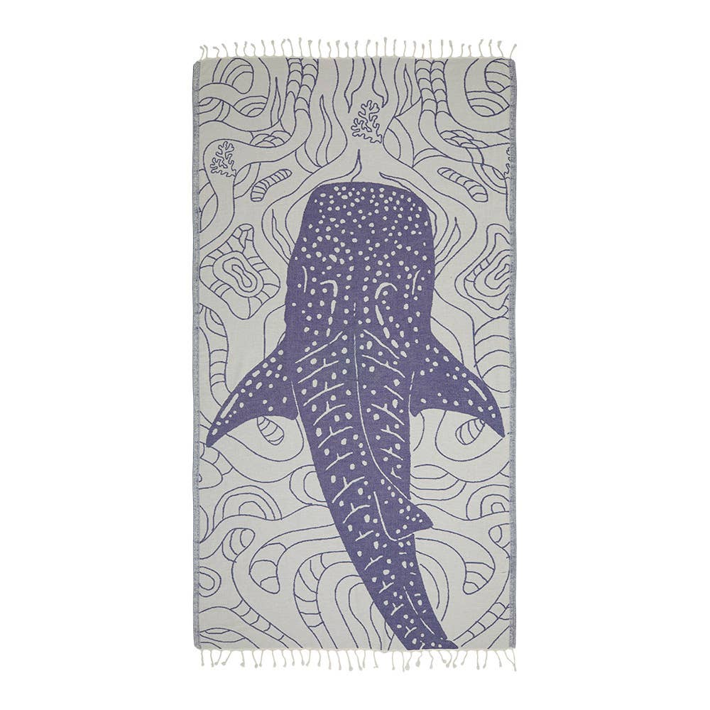 Whale Shark Turkish Beach Towel